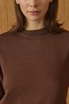 Triko Basic Tunik-Kahverengi-MRW-1923