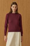 Triko Basic Tunik-Bordo-MRW-1923