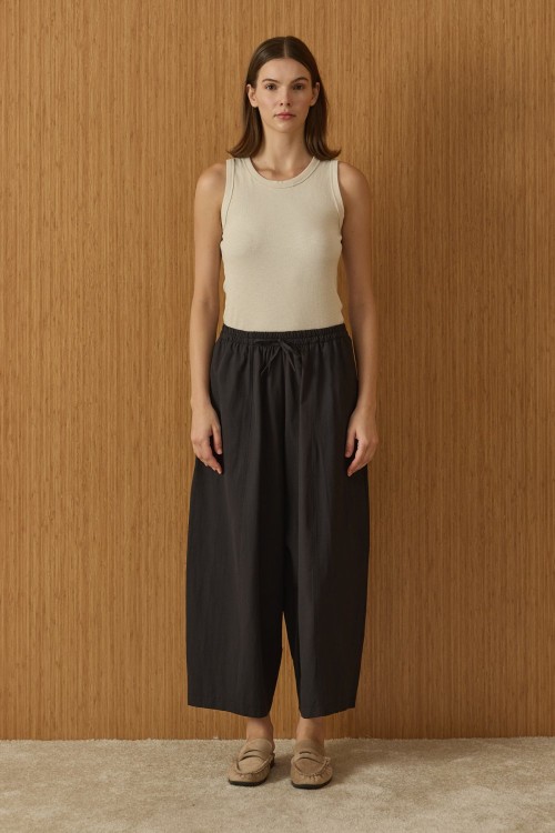 Casuel Basic Pantolon-Siyah-MRW 1989