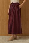 Poplin Etek-Bordo-MRW-1984