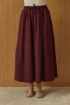 Poplin Etek-Bordo-MRW-1984