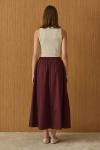 Poplin Etek-Bordo-MRW-1984