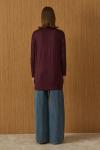 Jeju Örme Tunik-Bordo-MRW-1966