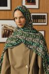 Monogram Şal-Mint Yeşil-MRW-2018