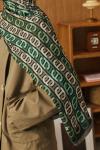 Monogram Şal-Mint Yeşil-MRW-2018