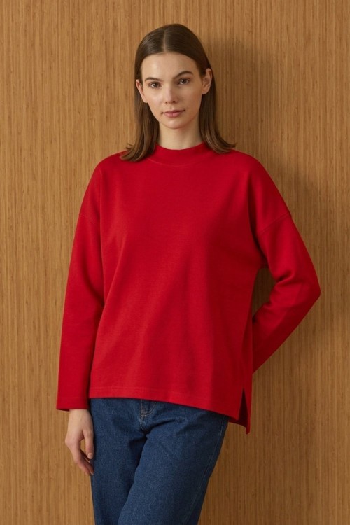 Coss Penye Sweat-Kırmızı-MRW-2043