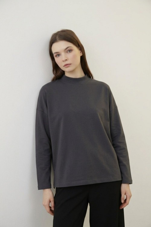 Coss Penye Sweat-Antrasit-MRW-2043