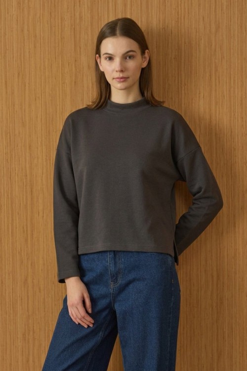 Coss Penye Sweat-Antrasit-MRW-2043