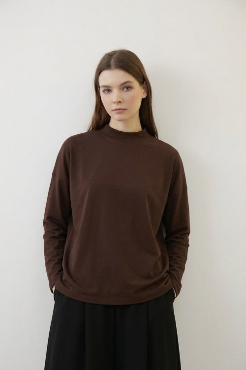 Coss Penye Sweat-Kahverengi-MRW-2043